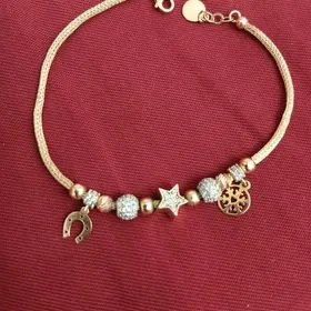 gyzyl braslet pandora