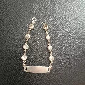 Браслет серебро