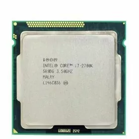 CPU I 7 2700K