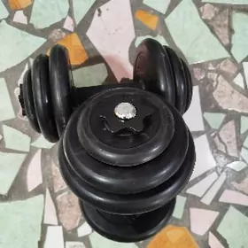 Gantel ikisi bile 15kg