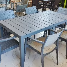 стол и стулья пластик для сада