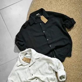 Gara köýnek setka mata