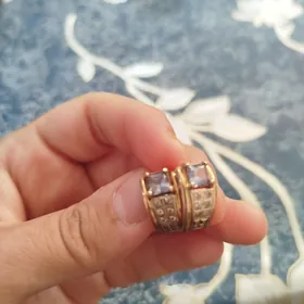 серьги золотые