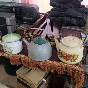 Чайники и тарелки