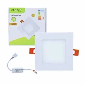 CTORCH LED Panel Yşyk 6W İnçe Dörtburç 6500K