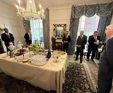 Эсен Айдогдыев вручил копии верительных грамот в Госдепе США