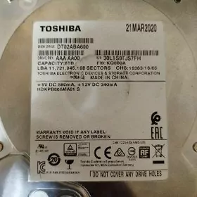жесткий диск Toshiba 6Tb