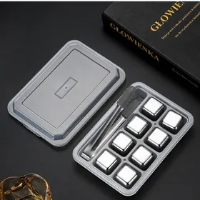 Металические кубики лёд