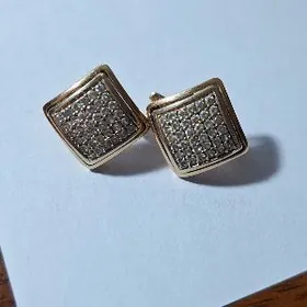 Серьги золотые