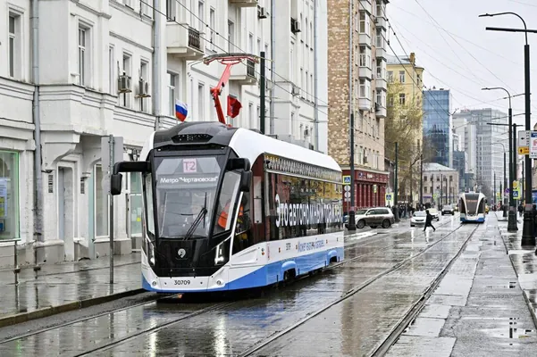 В Москве запустили самый длинный в мире трамвайный маршрут 