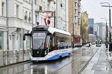 В Москве запустили самый длинный в мире трамвайный маршрут 