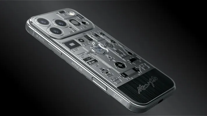 Caviar к 50-летию Apple выпустила iPhone 17 Pro с частичкой первого «айфона» - img 2