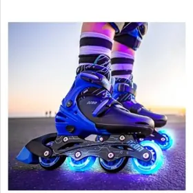 NEON Rolikler Sazlanyp Bilýän Ölçeg 34-37 Gök