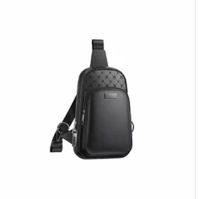 YESIDO Akylly sumka barmak yzly gulpy gara deri