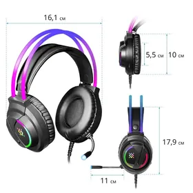 Игровые наушники Defender Flame