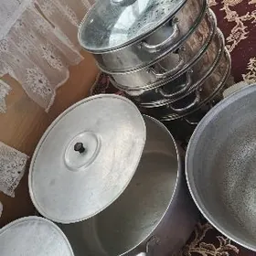 кастрюля мантышница gazan