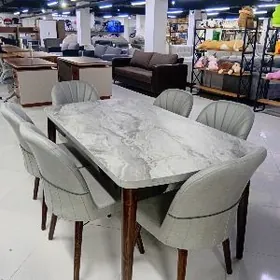 6 adamlyk stol stul.Стол стул