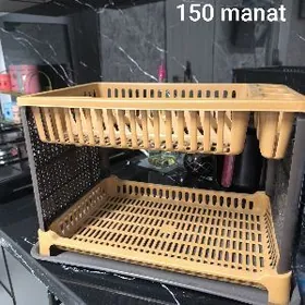 сушилка для посуды 2 этажная