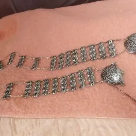 серебро 84 пробы.женский пояс.