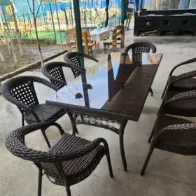 8 adamlyk Stol Stul Стол Стул