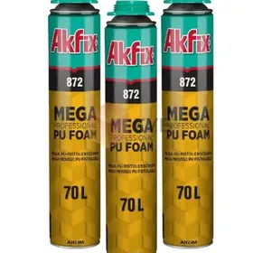 Akfix 872 | Su geçirmeýän montaž pena 70L