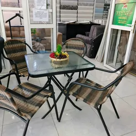 Teras,balkon üçin stol stul.