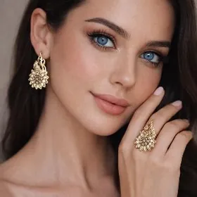 gyzyl komplekt brilýant