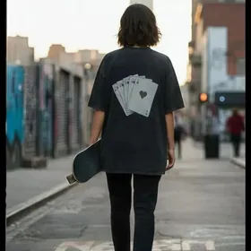 oversize футболка