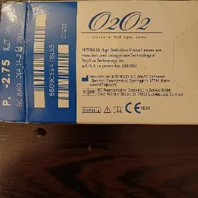 Вода для хранения линз и линзы