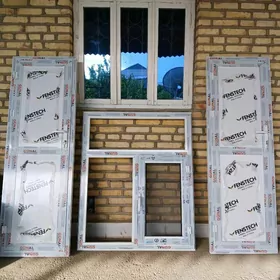 акно ишик пластик алйумин