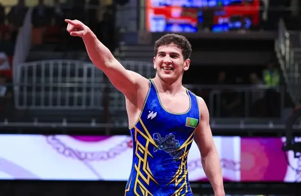 Туркменский борец Алп Арслан Бегенджов взял бронзу чемпионата Азии по вольной борьбе