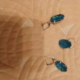 Комплект серьги и кольцо