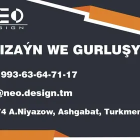 Dizaýn we gurluşyk işleri