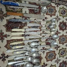 Вилка нож  лошка