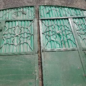 Ворота металлические б/у