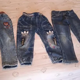 утепленые джинсы