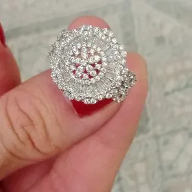 кольцо  серебряное