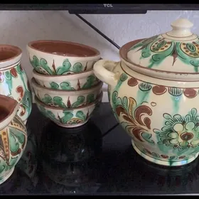 Посуда глиняная