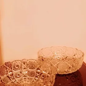 Хрустальные фруктовницы