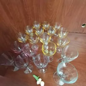 рюмки. stakanlar