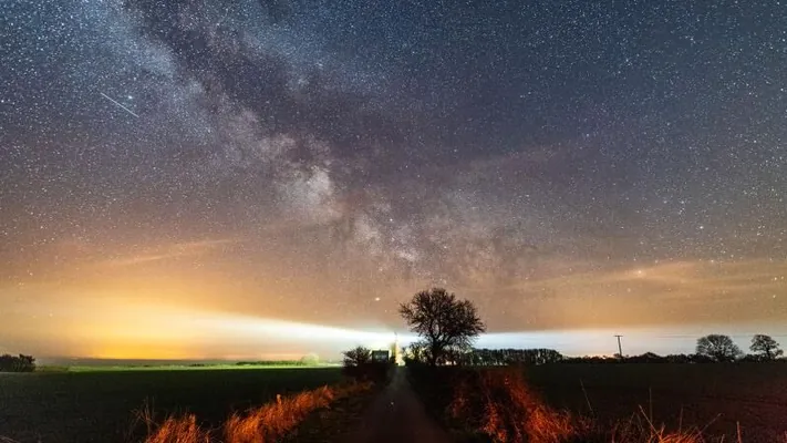 Метеорный поток Лириды достигнет пика 22 апреля