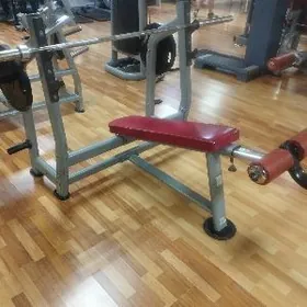 жим лёжа минус скамья