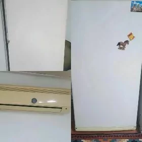 2 холодильника, кондиционер