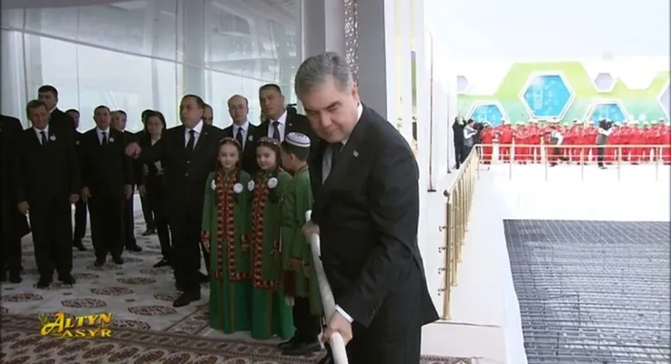 Gurbanguly Berdimuhamedow we Din Sýuesýan «Galkynyş» känini özleşdirmegiň 4-nji tapgyryna badalga berdi