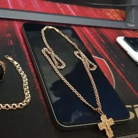 серебро позолоченное