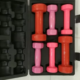 гантели коврик обруч плавания