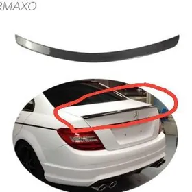 Спойлер на багажник w204 мерсе