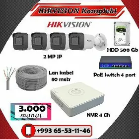  Kamera Ip komplekt taze 