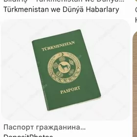 Утерян паспорт