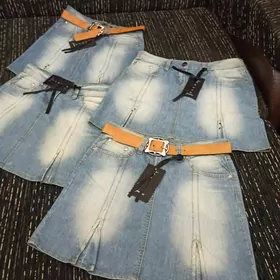 Юбка джинсовая и другое